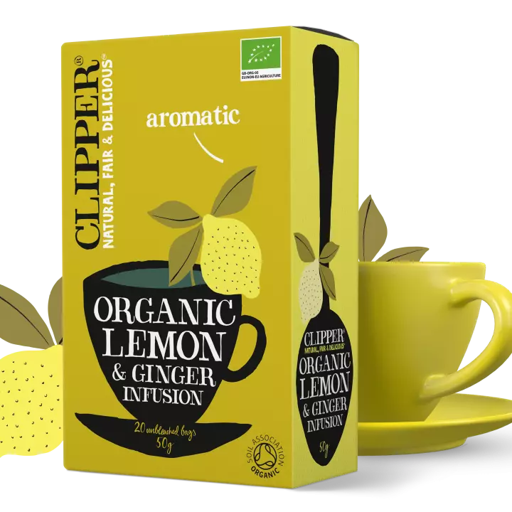 Té orgánico limón jengibre