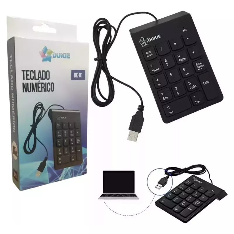TECLADO NUMERICO DUNKIE DK-91