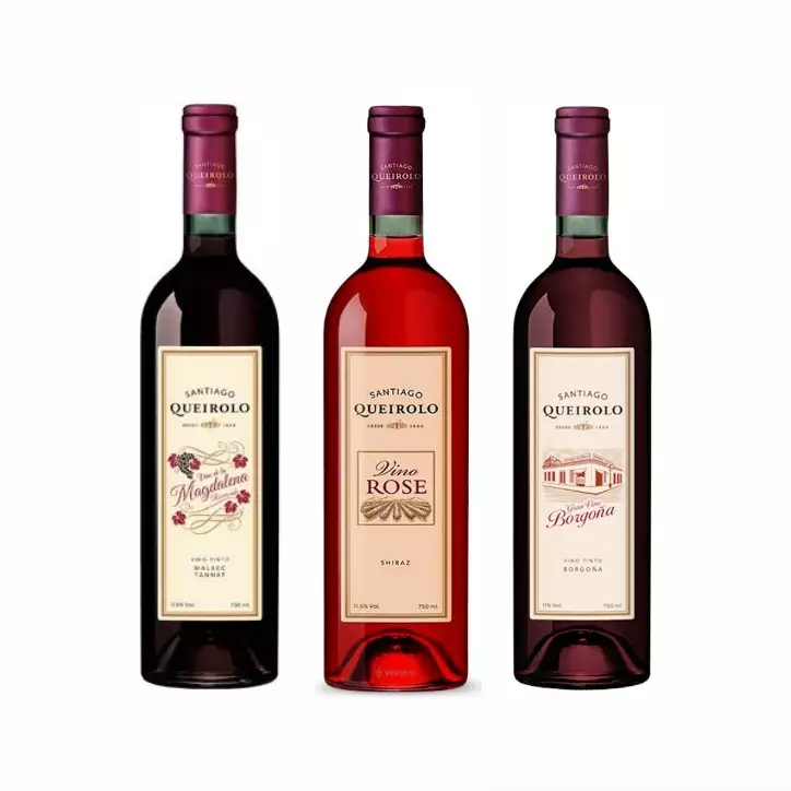 VINO  SANTIAGO QUEIROLO  750ML