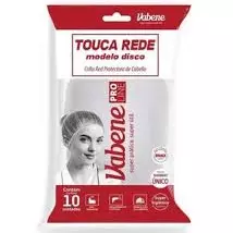 TOUCA REDE P/CABELO BRANCA VABENE