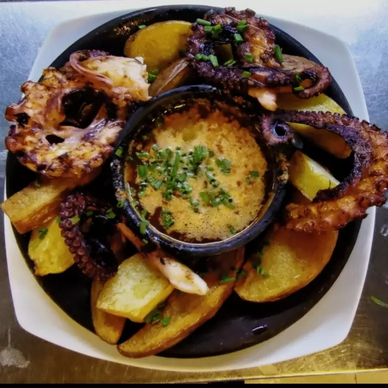 PULPO PARRILLA