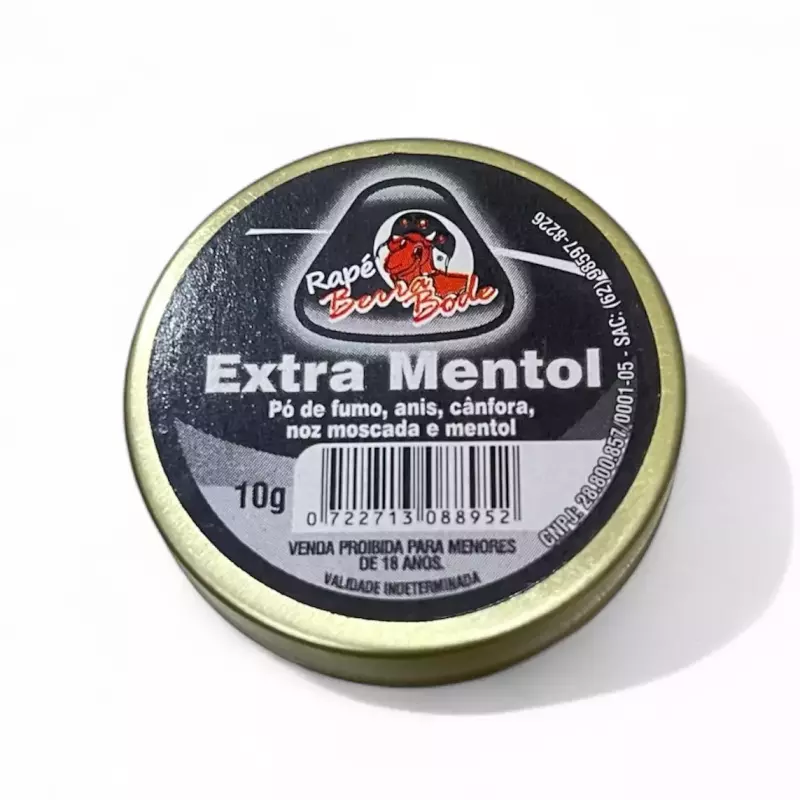 Rapé extra mentol 10g