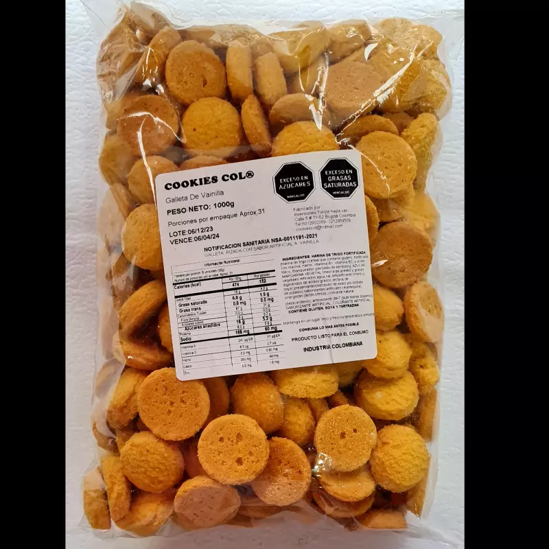 MINI GALLETA POLVOROSA MANTEQUILLA