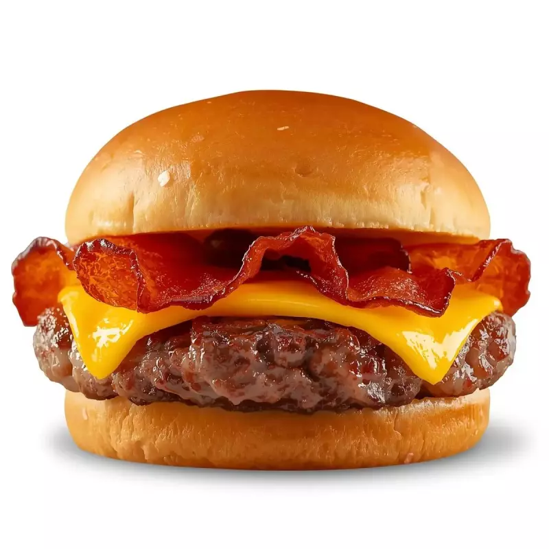 HAMBURGUESA TOCINO CHEDDAR