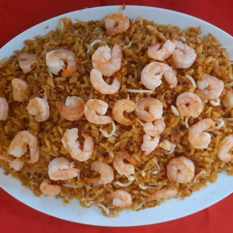 Arroz con Camarones