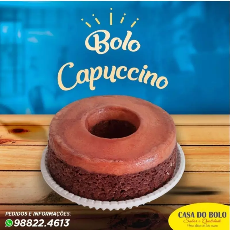 Bolo Cappuccino