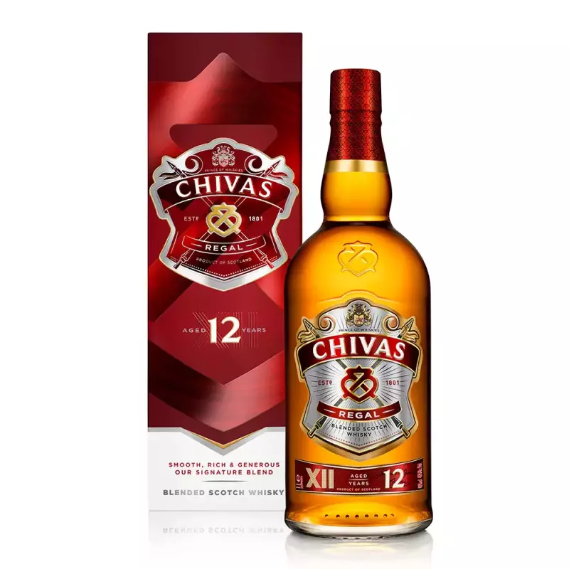 CHIVAS 12 AÑOS 750ML