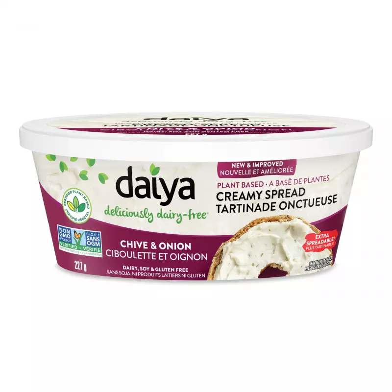 DAIYA - CREAM CHEESE CHIVES & ONION
