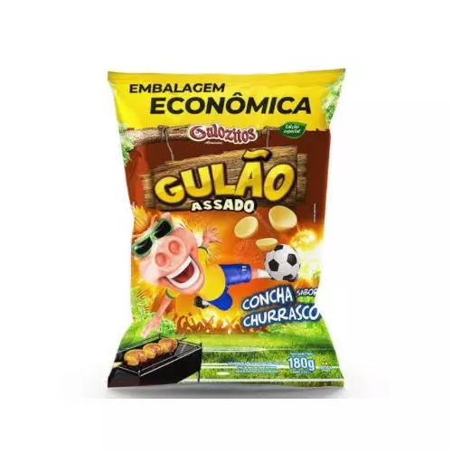 Salgadinho Gulão 180gr Churrasco