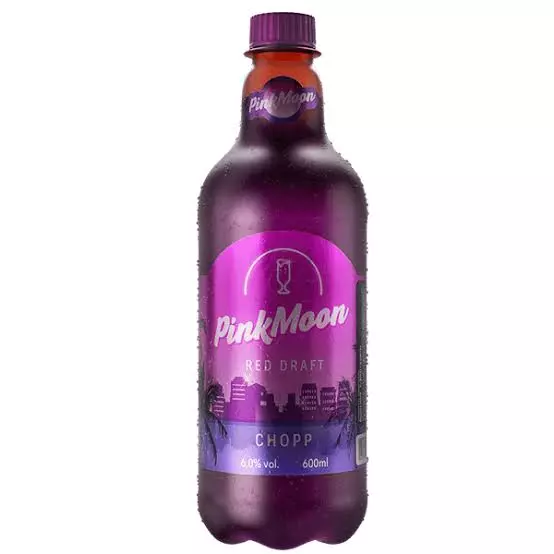 Chopp de vinho Pink Moon pet 600ml