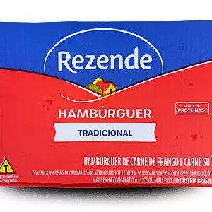 Caixa de amburgue Resende 36uni