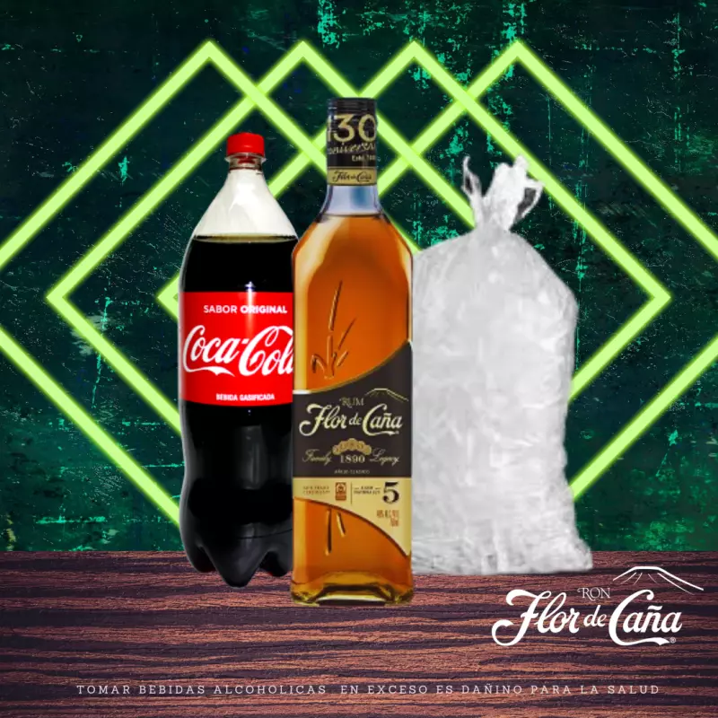 Combo Flor de caña 5 años