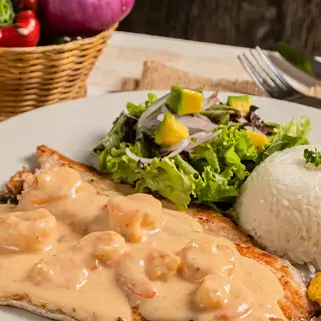 trucha al camaron 250 gramos