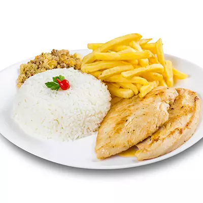 Filé de Frango com Fritas + Refri