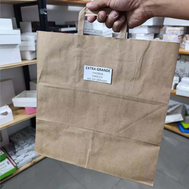 Bolsa marron Extra Grande