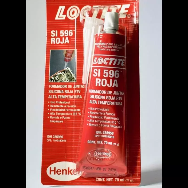 🧰 Silicona SI596 roja LOCTITE🧰