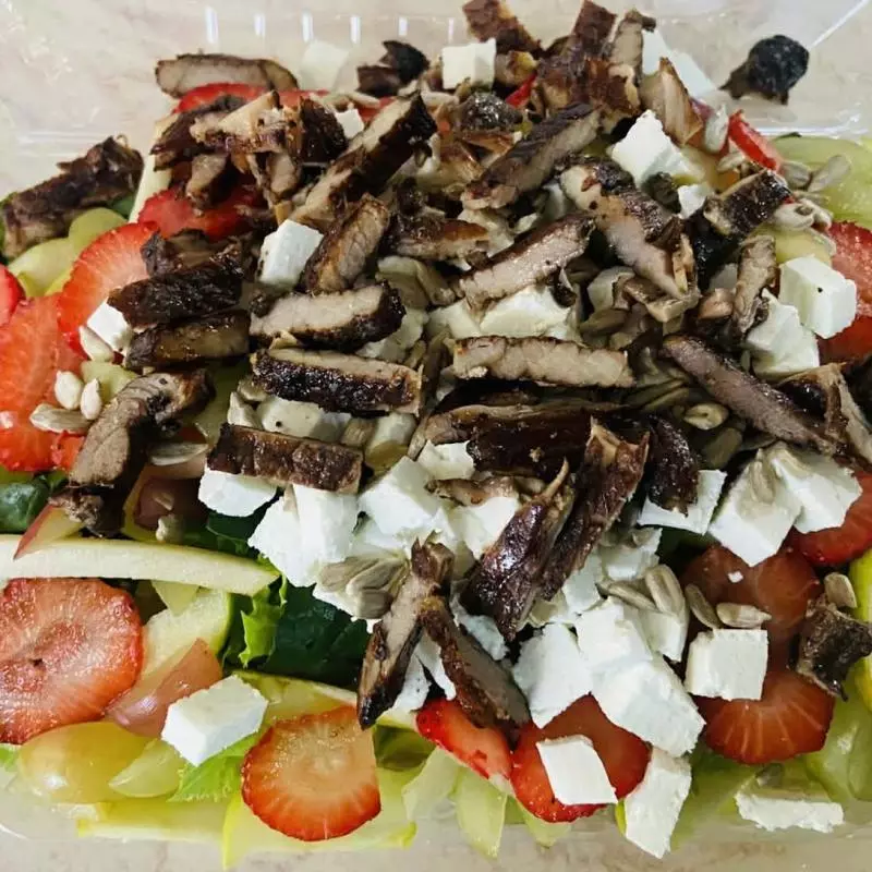 (GL) Ensalada "Arrachera Dorada"