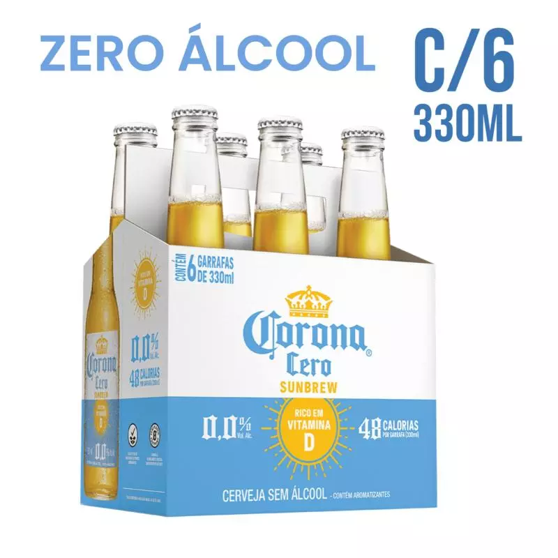 Corona ZERO ÁLCOOL C/6