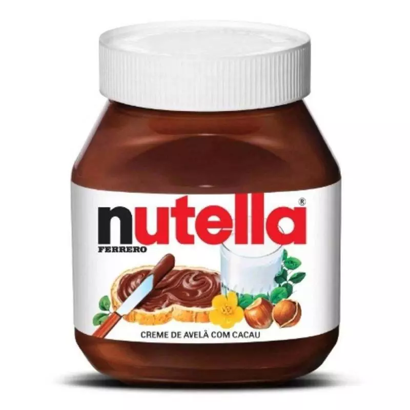 CREME AVELÃ NUTELLA FERRERO 650G