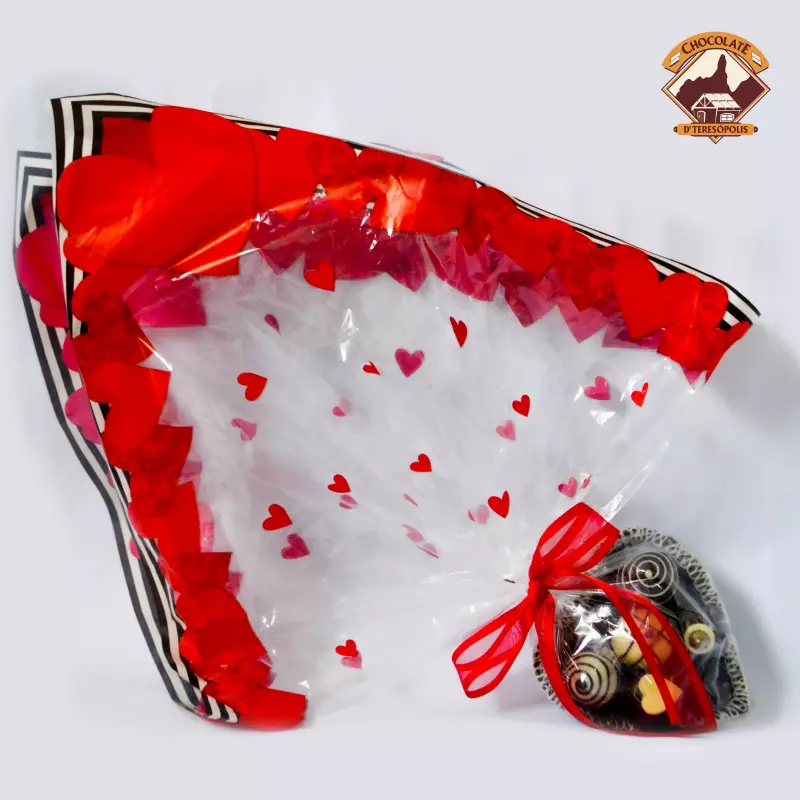 Coração Fechado de Chocolate