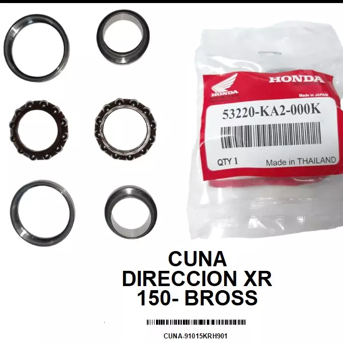 CUNA DIRECCION XR 150- BROSS T.O.
