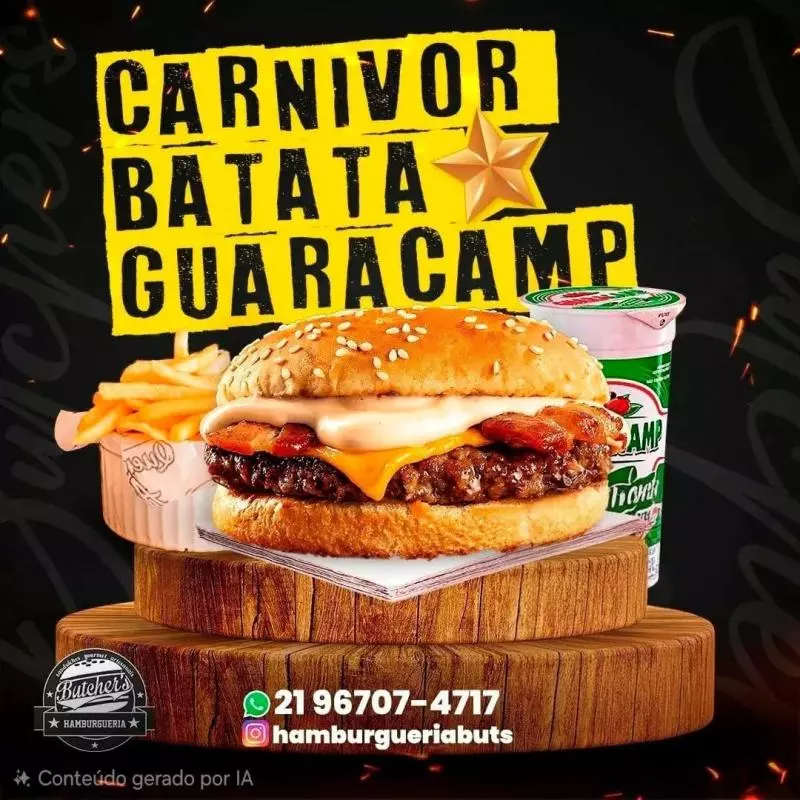 Carnivor, batata P, guaracamp.