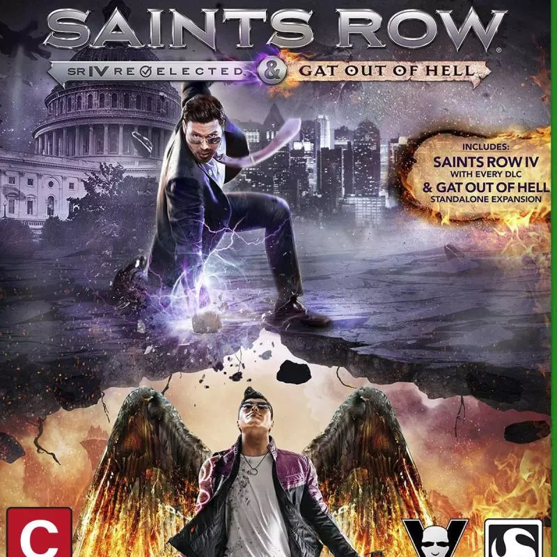 Saints Row IV: Re-Elected & Gat out