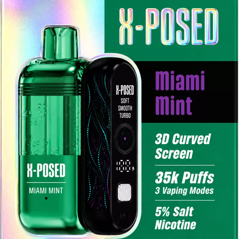 X- Pila y Sabor- Miami Mint 🧊🧊