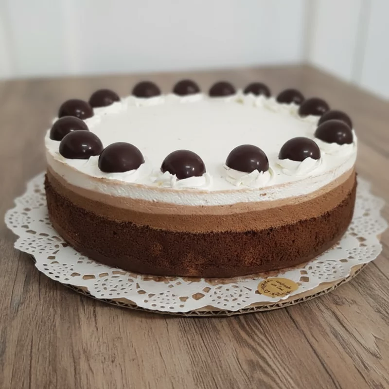 Tarta Tres chocolates
