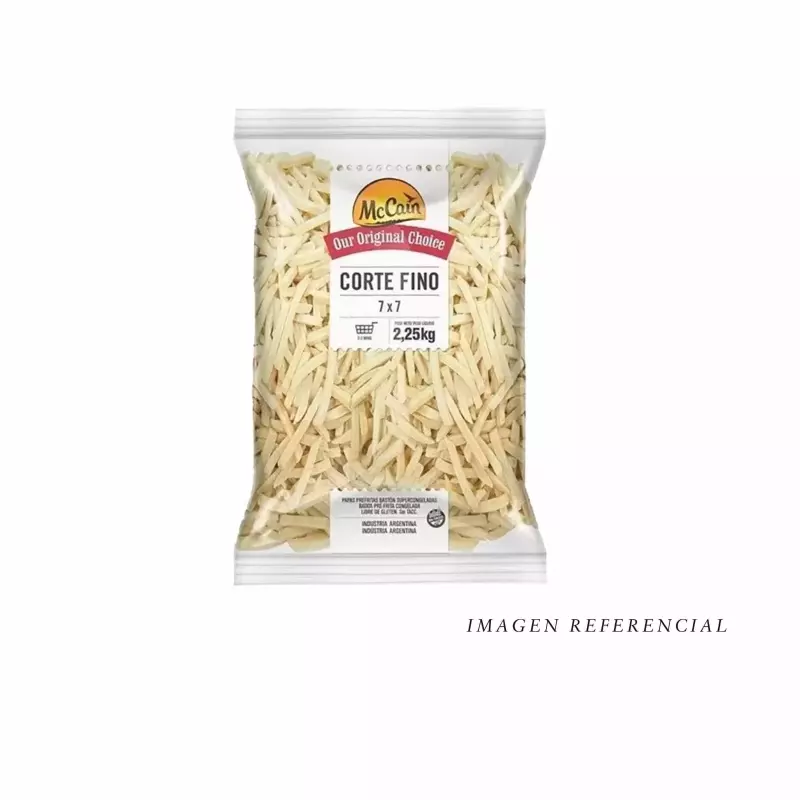 PAPAS PREFRITAS 7/7MM MCCAIN  KG