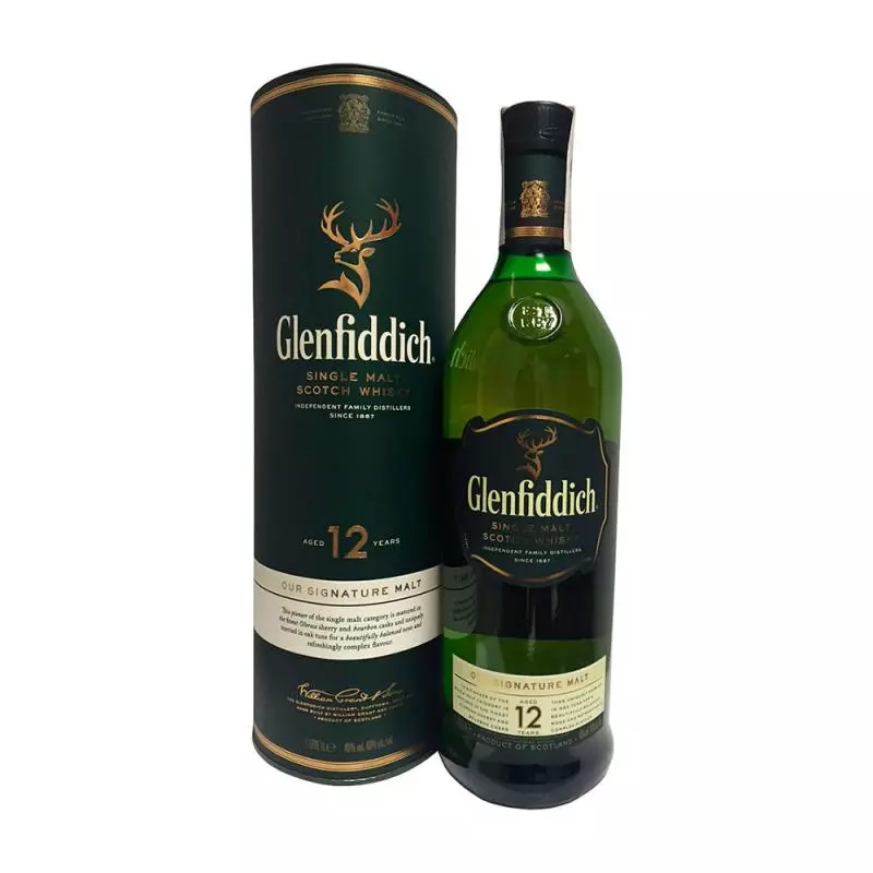 WHISKY GLENFIDDICH 12 AÑOS