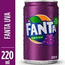 Fanta uva lata