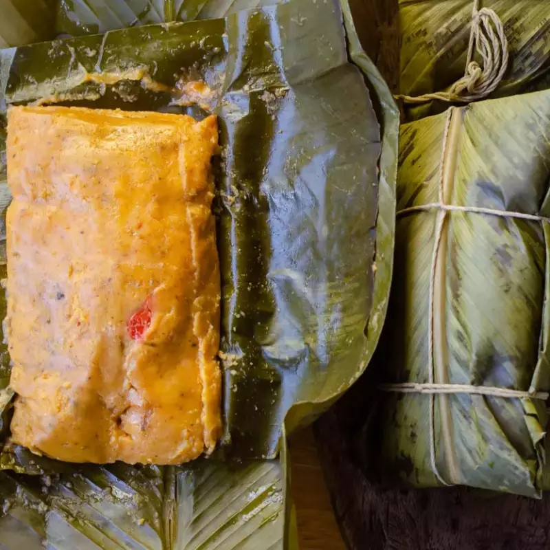 Masa con pollo + bebida gratis