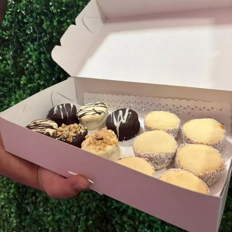 ALFAJORES DE MAICENA BAÑADOS