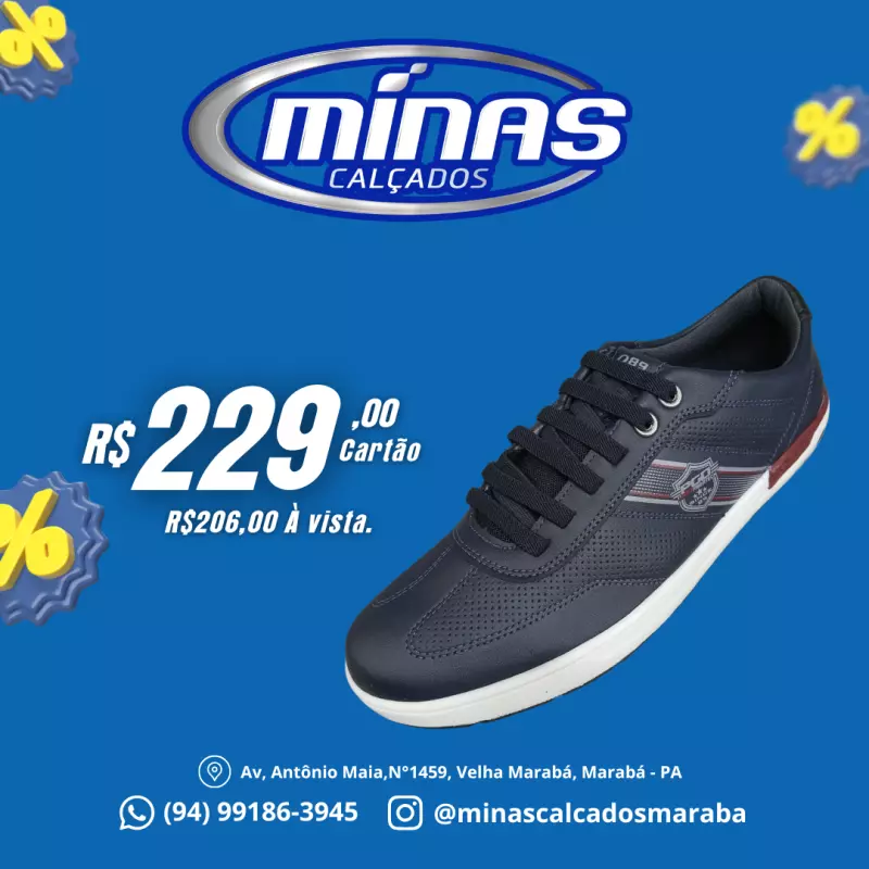 Sapatênis Marinho RF:171311