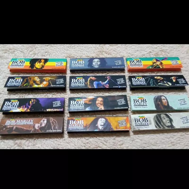 Seda Smoking Bob Marley King Size - Kit 12 un