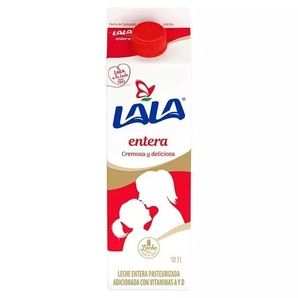 Leche Lala entera 1 L