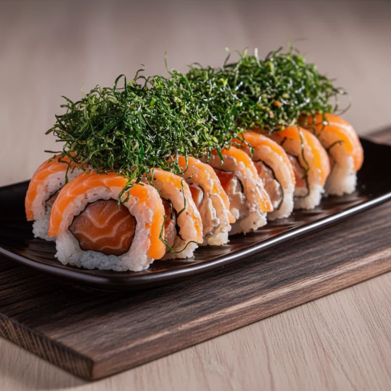 Uramaki shake crispy