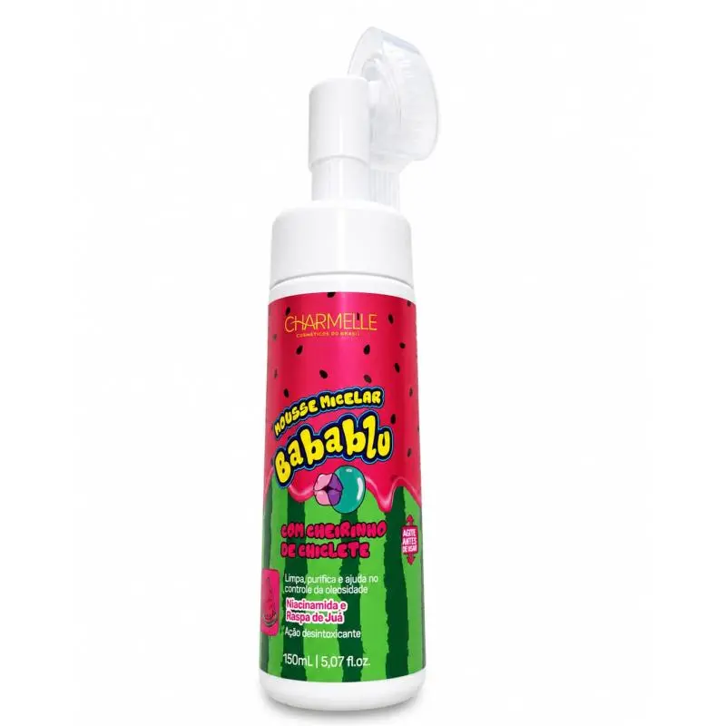 MOUSSE MICELAR BABABLU MELANCIA CHAR