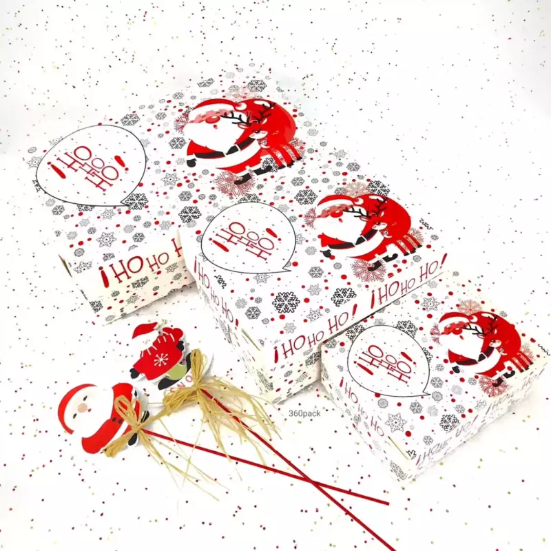 Cajas Navidad Ho Ho Ho