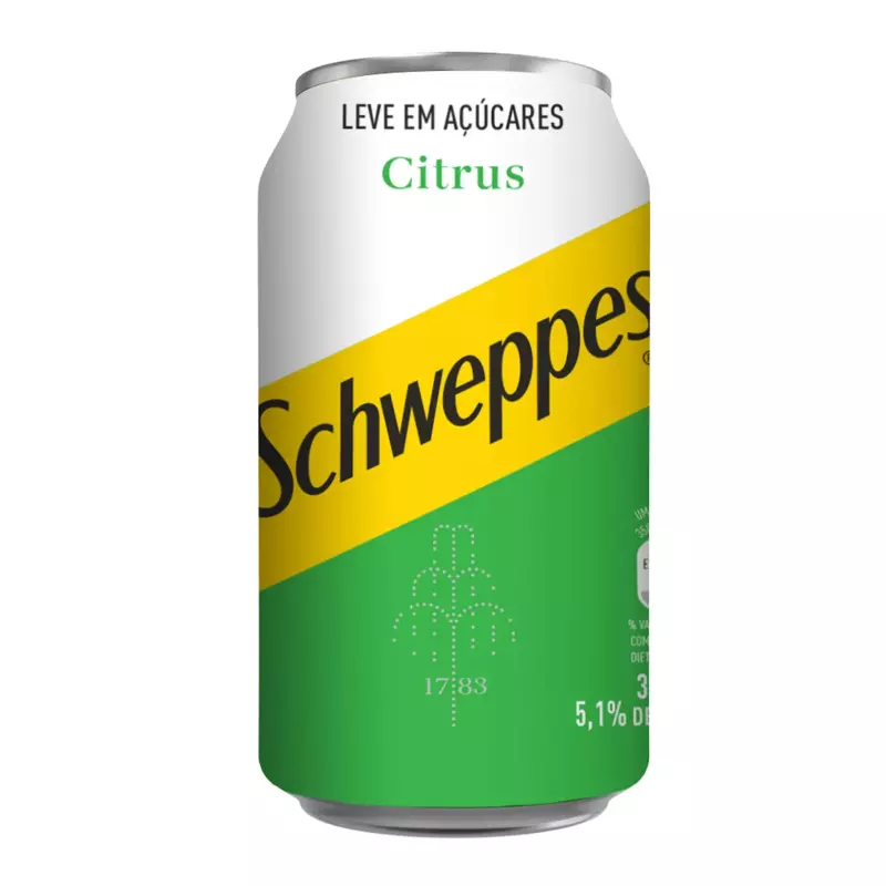 Schweppes citrus lata