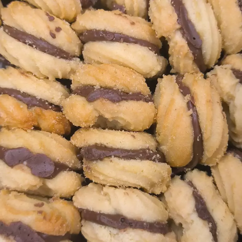 Rosquinha de Ninho com Nutella