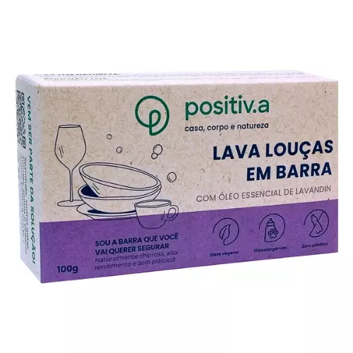 Lava Louças em Barra 100g