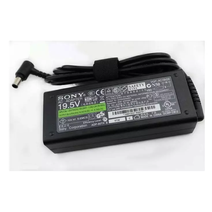 Cargador sony vaio