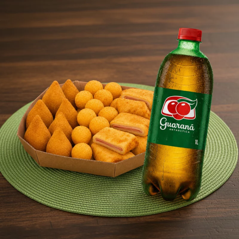 Promoção 30 Salgadinhos