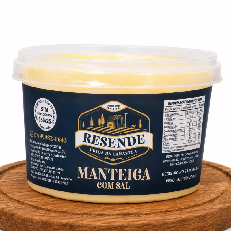 MANTEIGA 250G