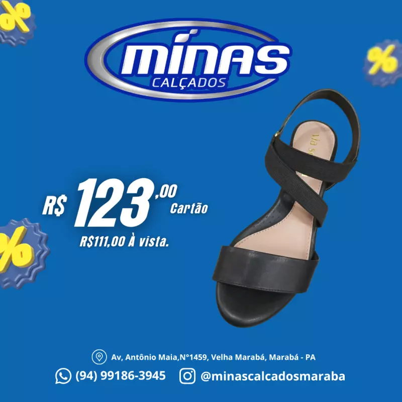 Sandália Preta RF:107814