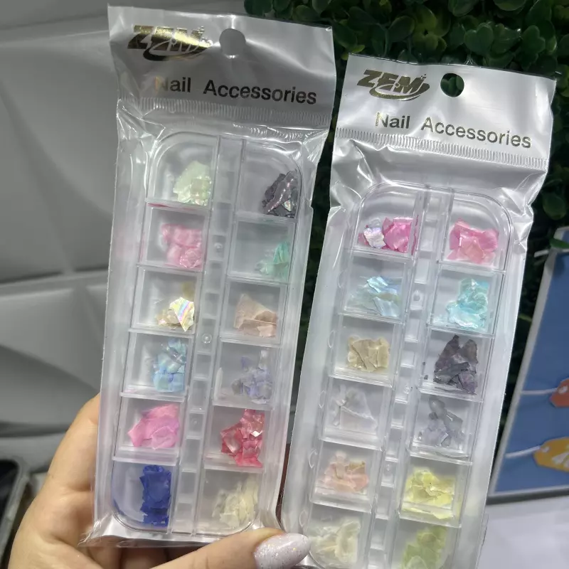 Cartela Madrepérola Zem  Colorida