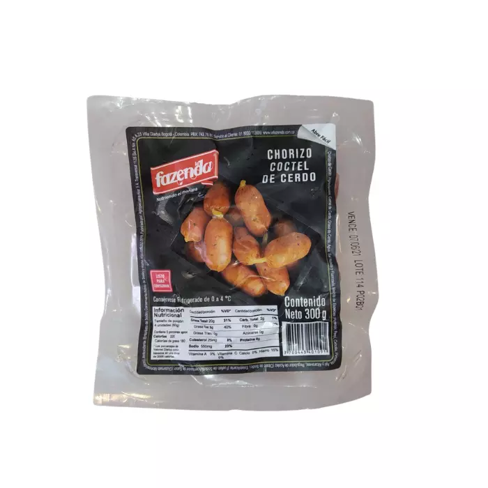 Chorizo Coctel De Cerdo