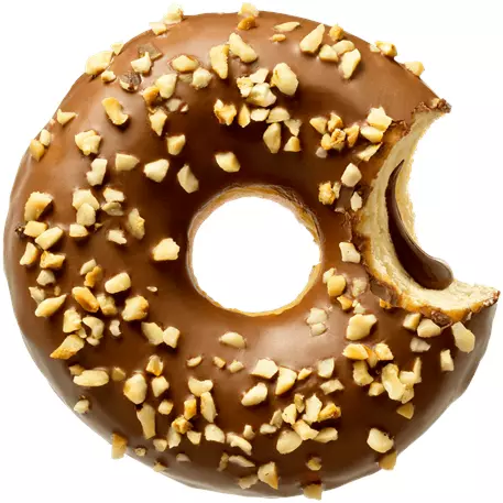 Donut rellena variedades
